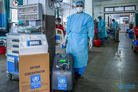 Заказчики Канта концентратор кислорода для Непала